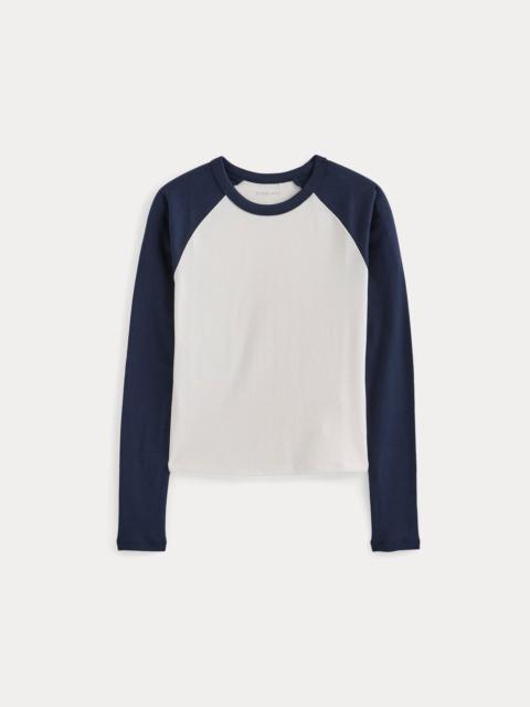 EVERLANE RETROSOFT COTTON RAGLAND CREW