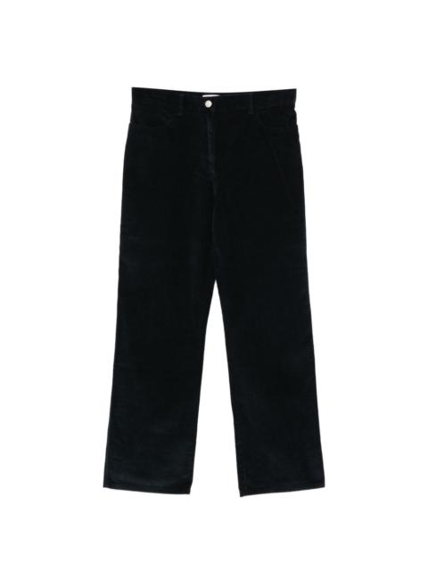 straight cord trousers