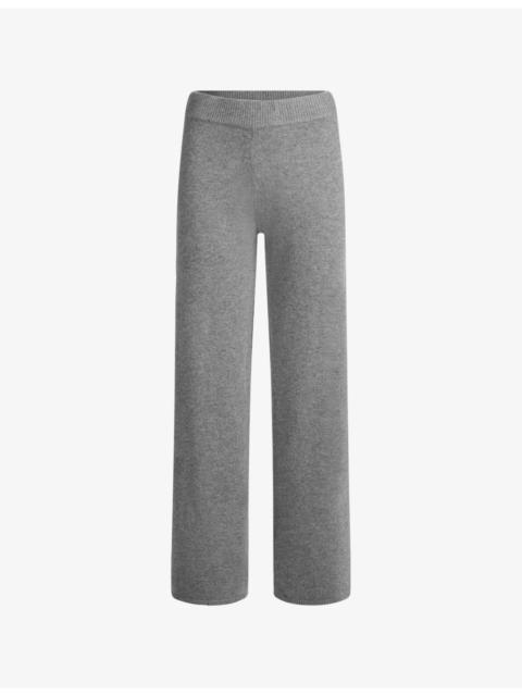 SKIMS Cashmere Wide-Leg Trousers