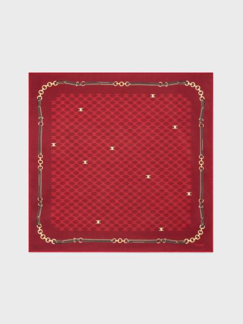 CELINE bandana IN MINI TRIOMPHE SILK TWILL