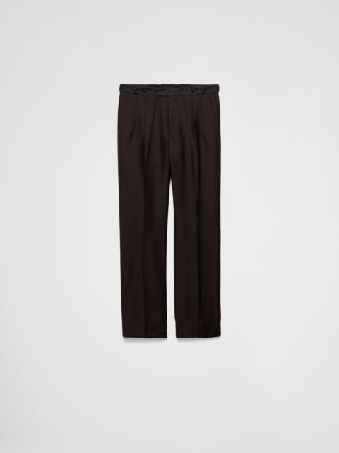 Prada Mohair wool trousers