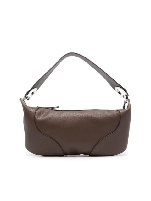 Amira leather shoulder bag
