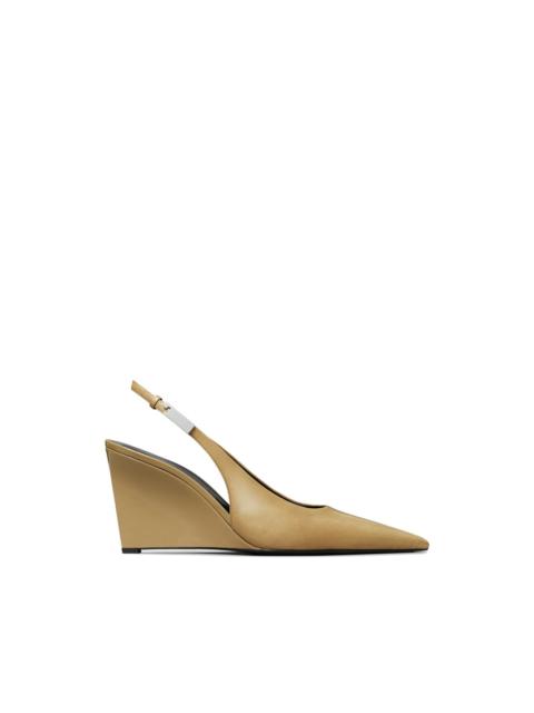 TORY BURCH Gigi slingback wedge pumps