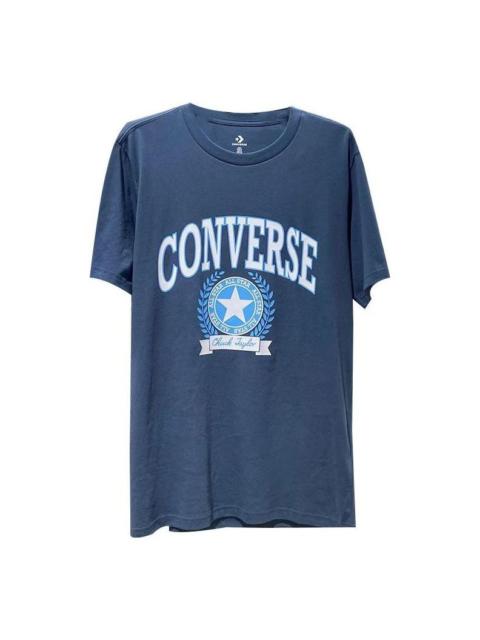 Converse Converse Retro Chuck Collegiate Short Sleeve T-shirt 'Navy' 10025275-A03