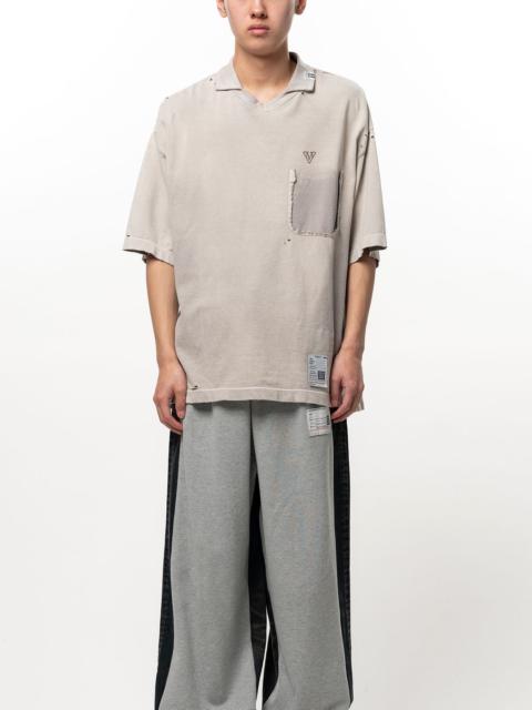 Maison MIHARAYASUHIRO Sun Faded Like Collared T-shirt