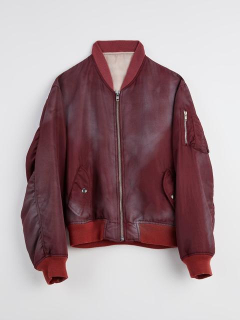 MAGLIANO Sunburnt Bomber Jacket Polisportiva Red