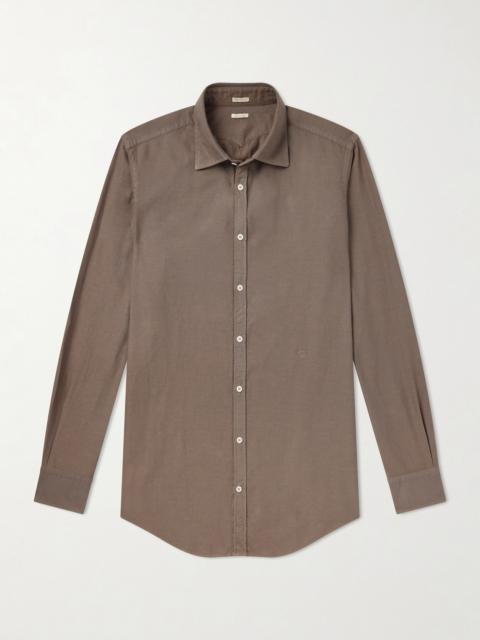 massimo alba Genova Cotton-Chambray Shirt