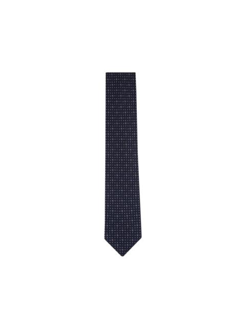 Brioni geometric-patterned tie
