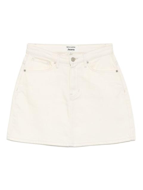 Reformation Lydia mini skirt