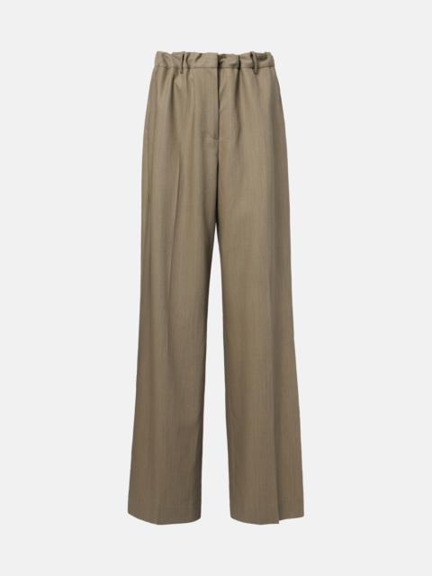 Calvin Klein Collection Fernanda wool-blend wide-leg pants