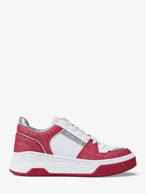 MICHAEL KORS Lexi Mixed-Media Sneaker