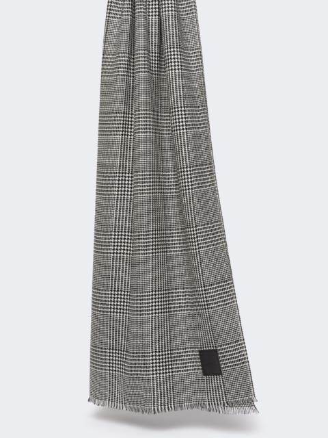 WEEKEND Max Mara QUANTUM Patterned wool stole