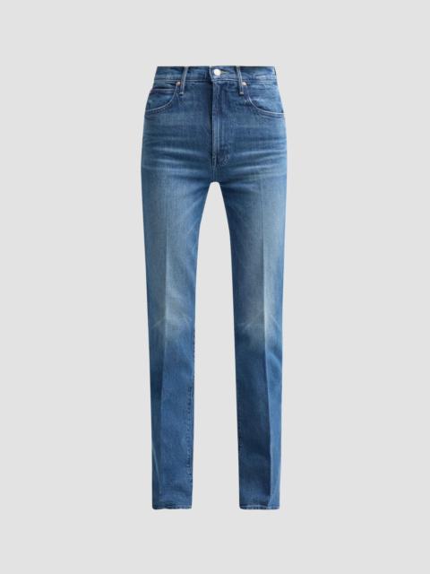 MOTHER Women's The Kick It Slim-Fit Straight-Leg Jeans - Which Is Witch