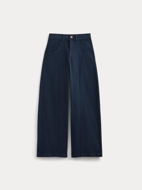 EVERLANE UTILITY SEAMED WIDE-LEG PANT