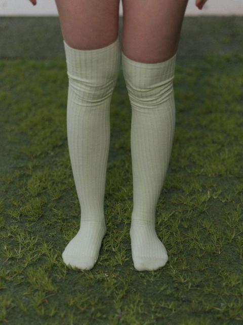 BASERANGE Overknee Socks - Organic Cotton Rib