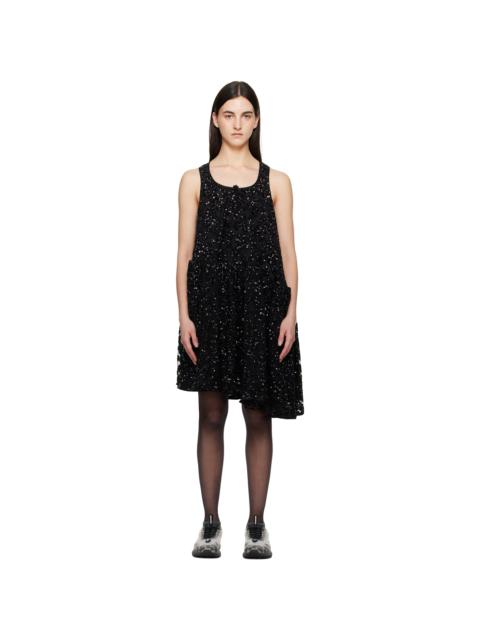 CECILIE BAHNSEN Black Azelia Minidress