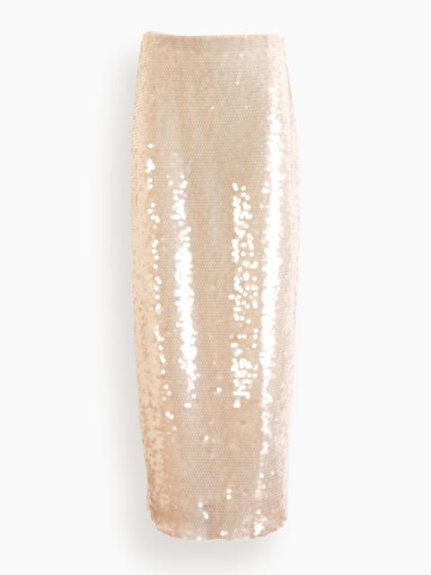TANYA TAYLOR Kiah Skirt in Milk