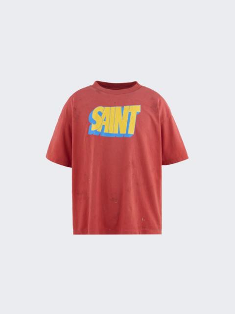 SAINT M×××××× Saint T-shirt Red