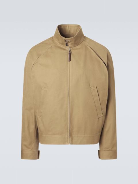 Loewe Layered cotton gabardine jacket