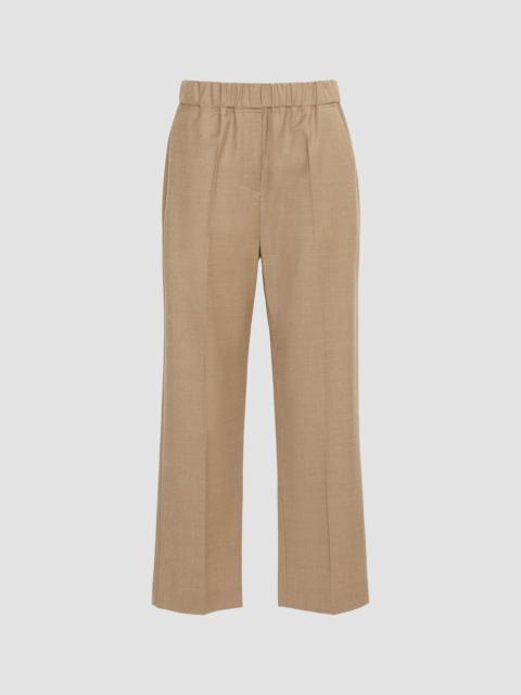 WEEKEND Max Mara Women's Stretch Wool Flannel Trousers - Camel