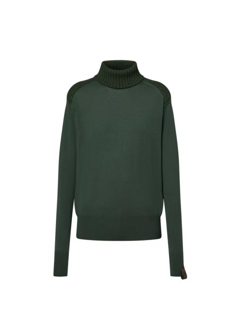 Louis Vuitton Ribbed Accent Turtleneck