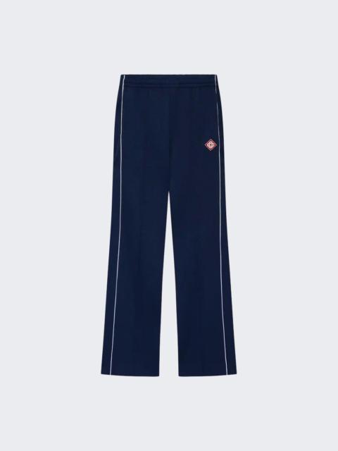 CASABLANCA Round Pique Track Pants Navy