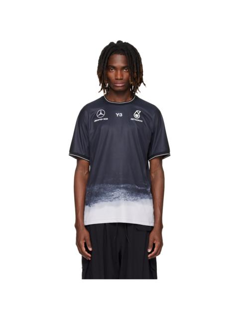 Y-3 Black Mercedes-AMG F1 Edition Mechanics Jersey T-shirt