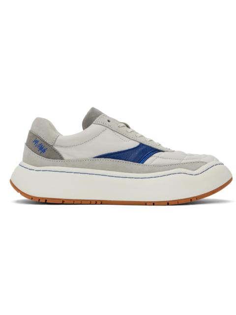 ADER error Off-White & Gray Log WEM Sneakers