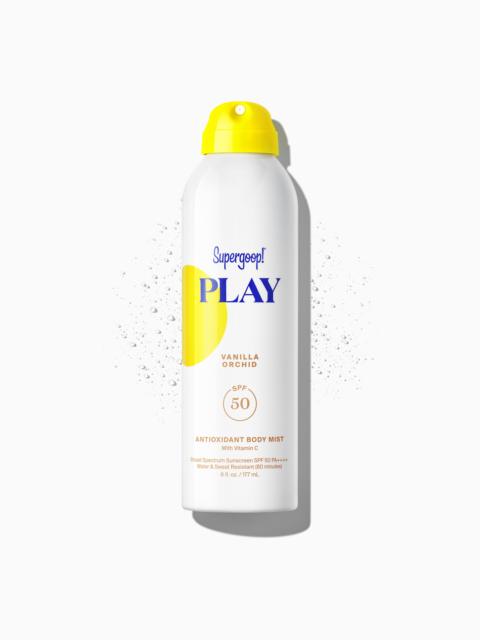 Supergoop PLAY Antioxidant Body Mist SPF 50 with Vitamin C