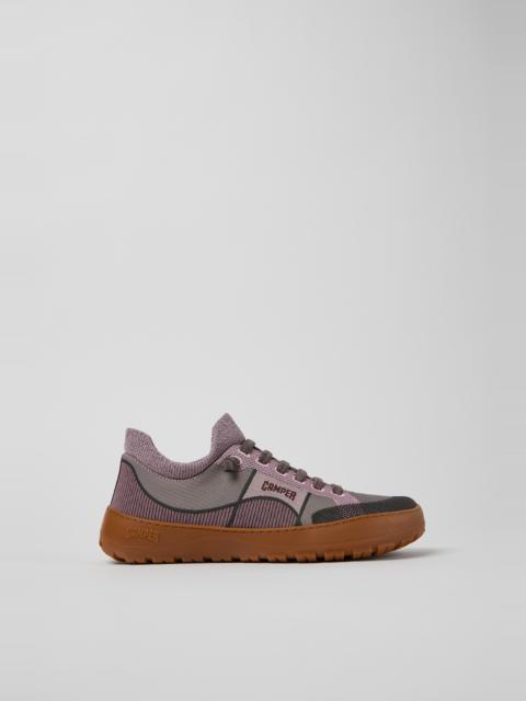 CAMPER Peu Serra 360º Durable Pink Engineered Material Sneakers for Women