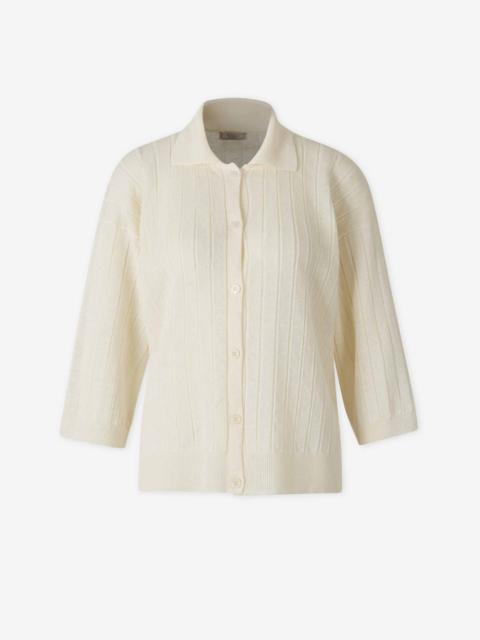 PESERICO RIBBED KNIT SHIRT