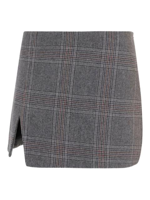 The Garment check pleated mini skirt
