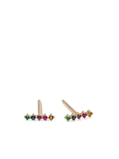 Otiumberg Rainbow Bar Studs earrings