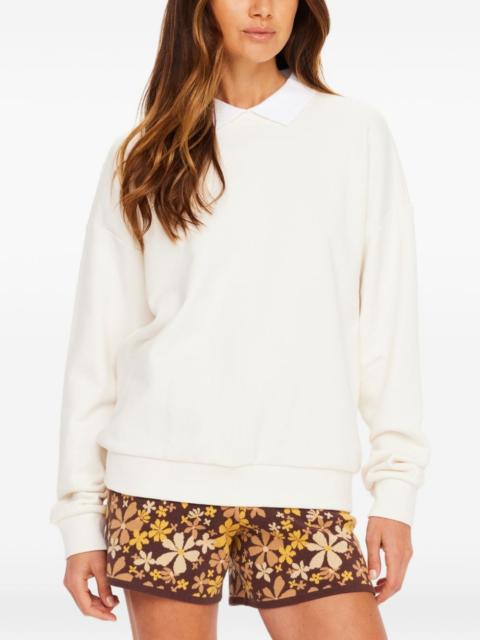 THE UPSIDE Pascal collared sweatshirt