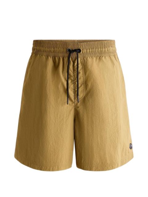 Fusalp Halfi crinkled-texture swim shorts