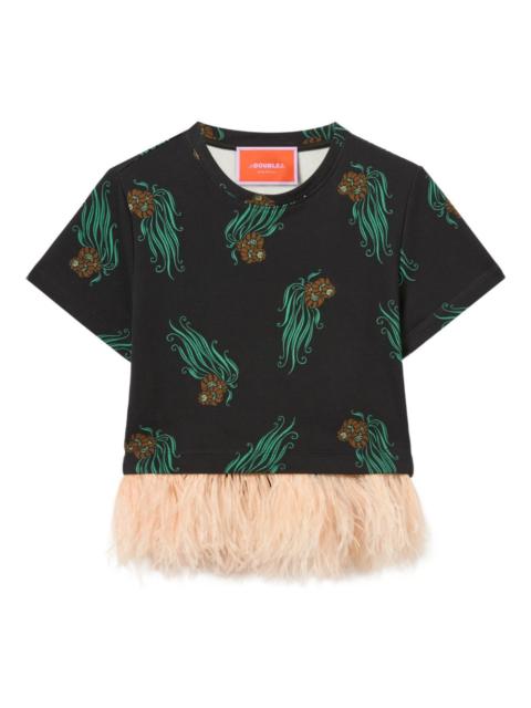 La DoubleJ La Scala floral T-shirt