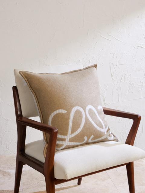 Loewe Anagram Wool and Cashmere-Blend Cushion