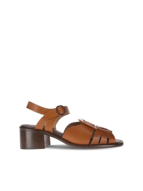 55mm leather sandals