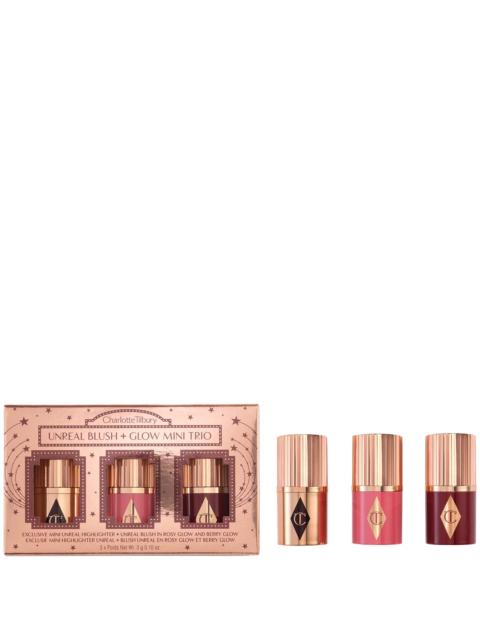 Charlotte Tilbury Charlotte Tilbury Unreal Blush + Glow Mini Trio