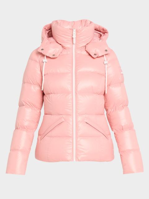 MACKAGE x Roller Rabbit Madalyn-RR Down Jacket with Removable Hood