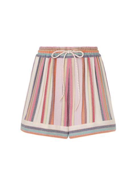 Zimmermann LEXI RELAXED STRIPE SHORT