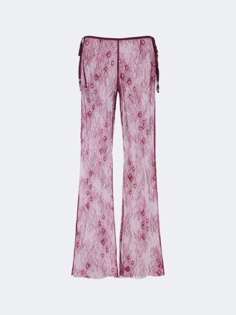 BANANHOT Allen lace wide-leg pants