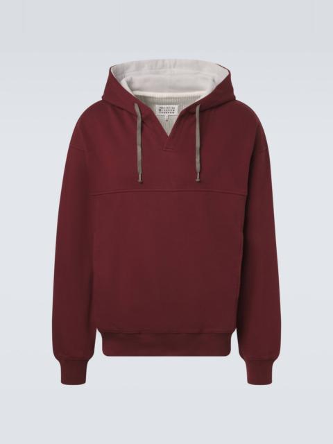 Maison Margiela Cotton jersey hoodie