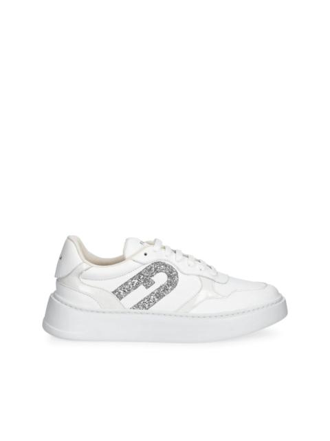FURLA glitter detailing trainers
