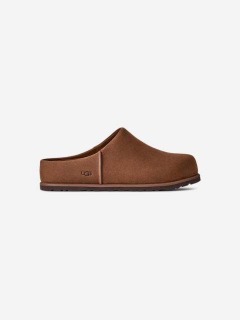 UGG ® Men's Otzo Clog Nubuck Shoes in Dark Chestnut