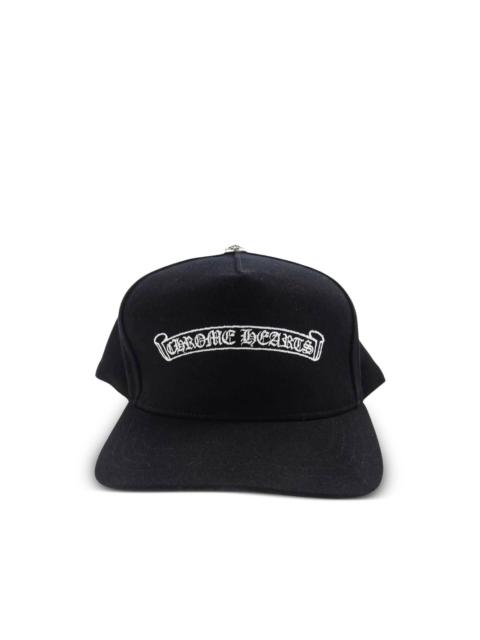 Chrome Hearts embroidered Scroll baseball hat