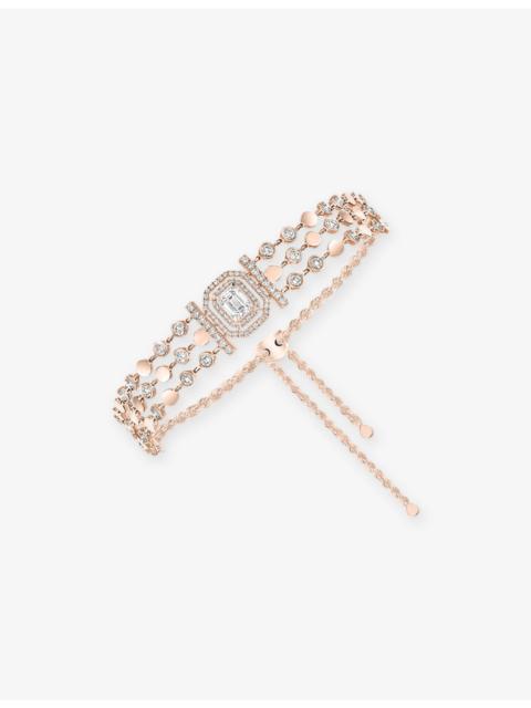 MESSIKA D-Vibes Multi-Row Gold and 2.51ct Diamond Bracelet
