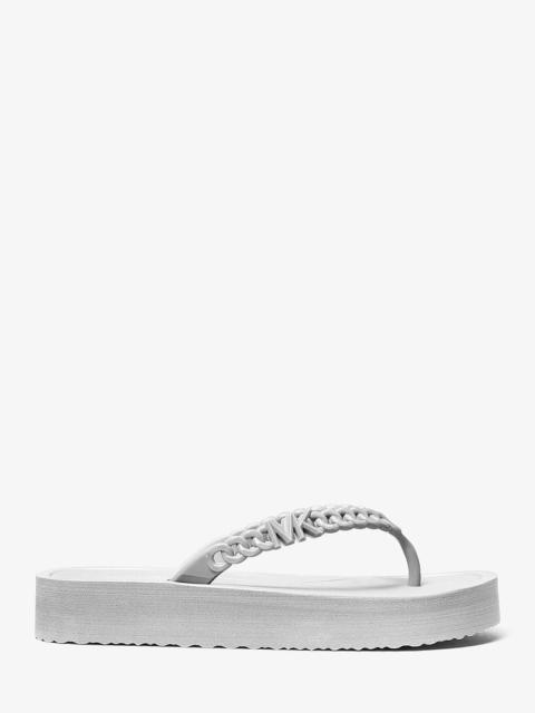 MICHAEL KORS Zaza Platform Flip Flop