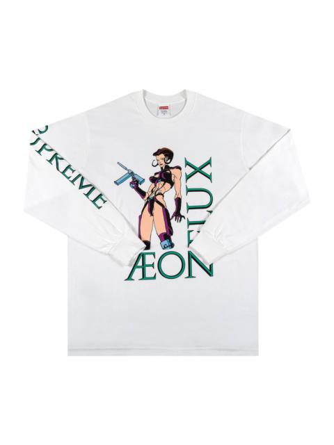 Supreme Aeon Flux Long-Sleeve Tee 'White'