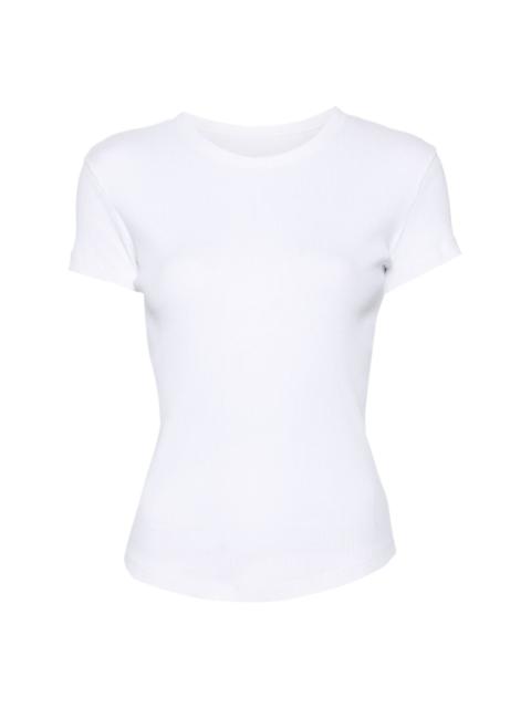 Taomi embroidered-logo ribbed T-shirt